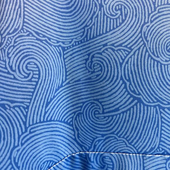 Columbia PFG Performance Womens Fishing Gear Tank Dress Size Small Blue/White - Picture 5 of 9